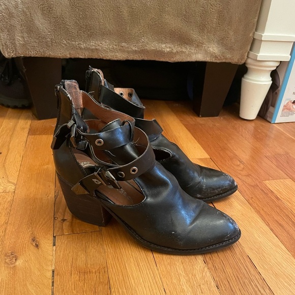 Jeffrey Campbell Everwell Leather Boots - Picture 1 of 5